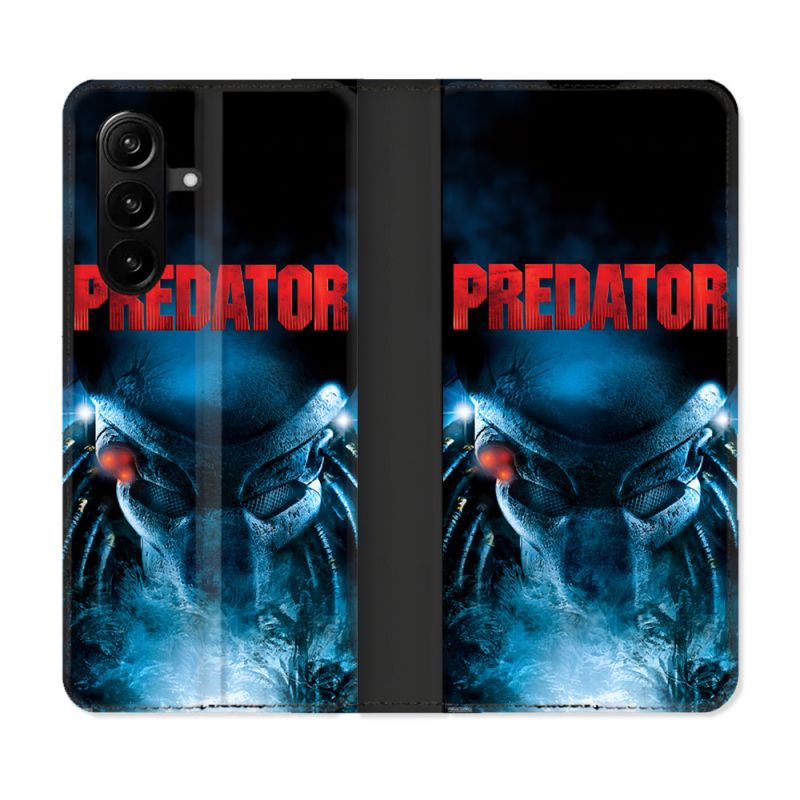 Housse Cuir Portefeuille Pour Samsung Galaxy A57 5G Predator Affiche