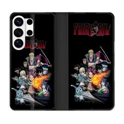 Housse cuir portefeuille Pour Samsung Galaxy S26 Ultra Manga Fairy Tail Logo Team