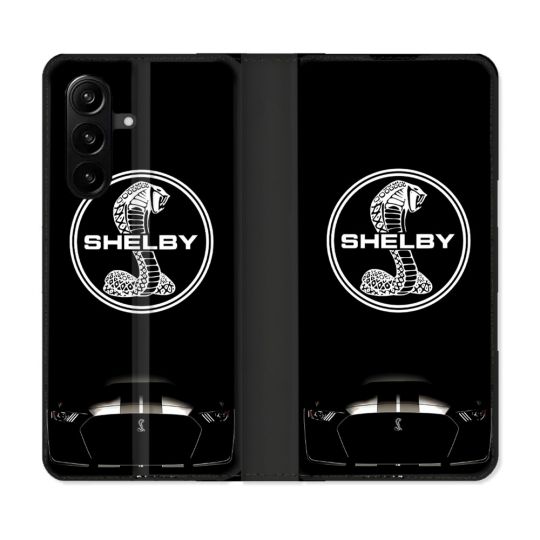 Housse Cuir Portefeuille Pour Samsung Galaxy A57 5G Shelby