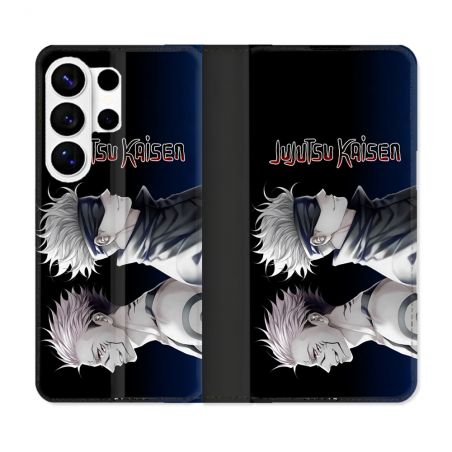 Housse cuir portefeuille Pour Samsung Galaxy S26 Ultra Manga Jujutsu Kaisen