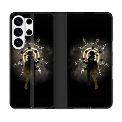 Housse cuir portefeuille Pour Samsung Galaxy S26 Ultra Manga Naruto Sage