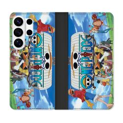 Housse cuir portefeuille Pour Samsung Galaxy S26 Ultra Manga One Piece Sunny