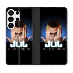 Housse cuir portefeuille Pour Samsung Galaxy S26 Ultra Musique Jul Signe