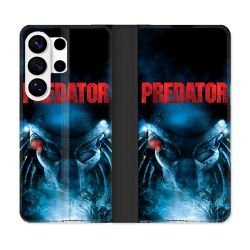 Housse cuir portefeuille Pour Samsung Galaxy S26 Ultra Predator Affiche