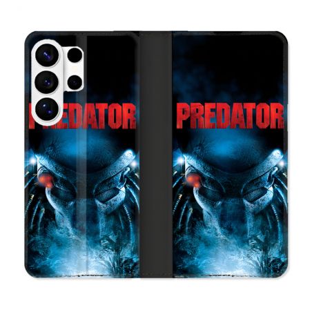 Housse cuir portefeuille Pour Samsung Galaxy S26 Ultra Predator Affiche