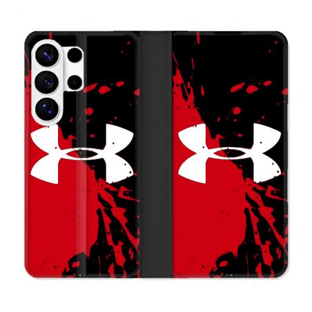 Housse cuir portefeuille Pour Samsung Galaxy S26 Ultra Under Armour