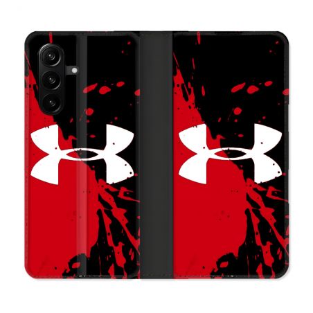 Housse Cuir Portefeuille Pour Samsung Galaxy A57 5G Under Armour