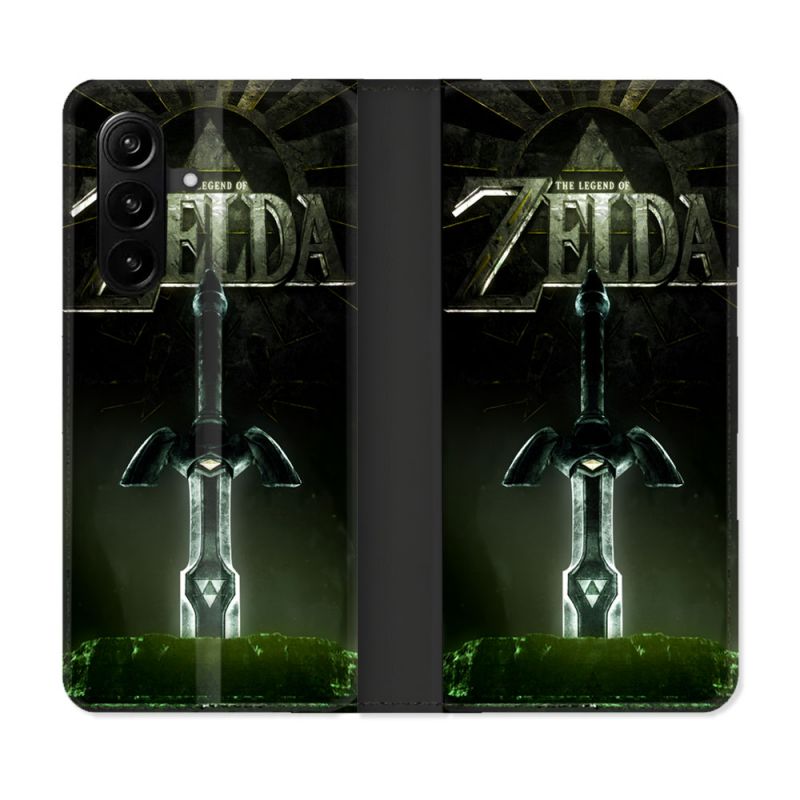 Housse Cuir Portefeuille Pour Samsung Galaxy A57 5G Zelda