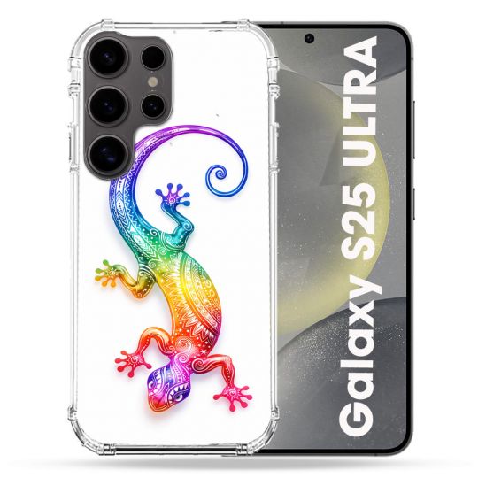 Coque Renforcée Pour Samsung Galaxy S25 ULTRA Animal Salamandre Color 2026