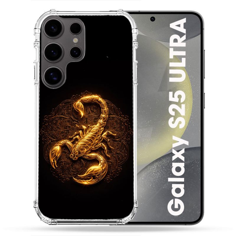 Coque Renforcée Pour Samsung Galaxy S25 ULTRA Animal Scorpion Fresque 2026