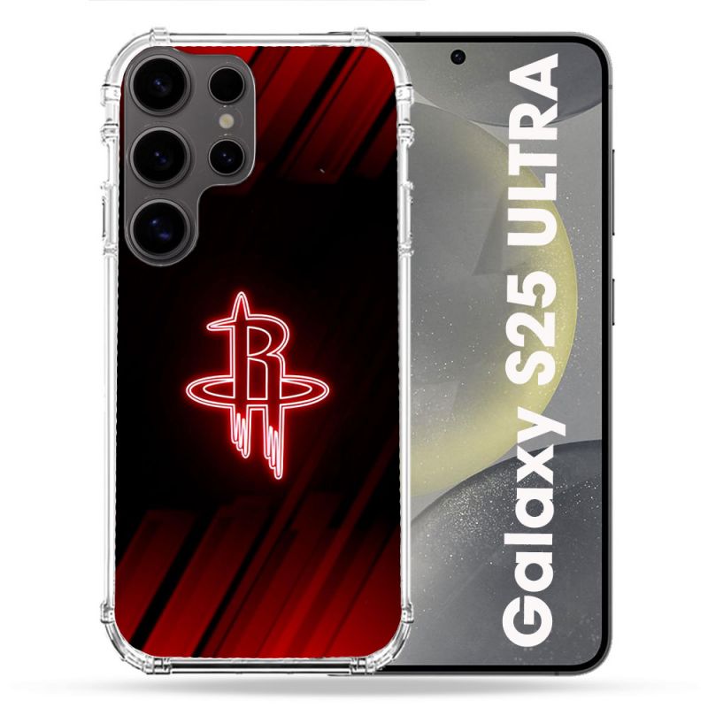 Coque Renforcée Pour Samsung Galaxy S25 ULTRA Basket Houston Rockets