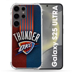 Coque Renforcée Pour Samsung Galaxy S25 ULTRA Basket Oklahoma City Thunder