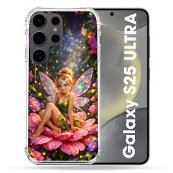 Coque Renforcée Pour Samsung Galaxy S25 ULTRA Fantastique Fee Fleur