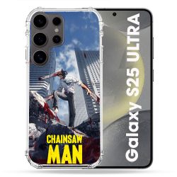 Coque Renforcée Pour Samsung Galaxy S25 ULTRA Manga Chainsaw Man Denji