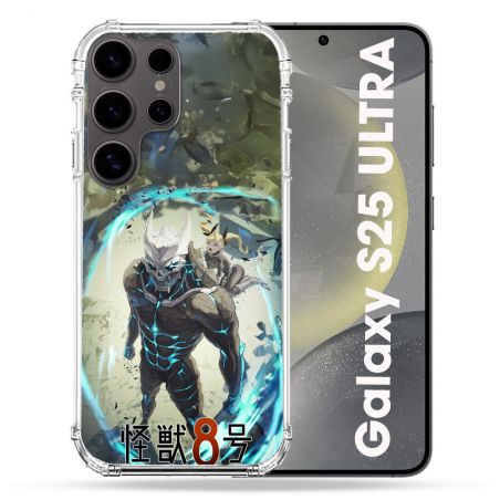 Coque Renforcée Pour Samsung Galaxy S25 ULTRA Manga Kaiju N° 8 Kafka Hibino