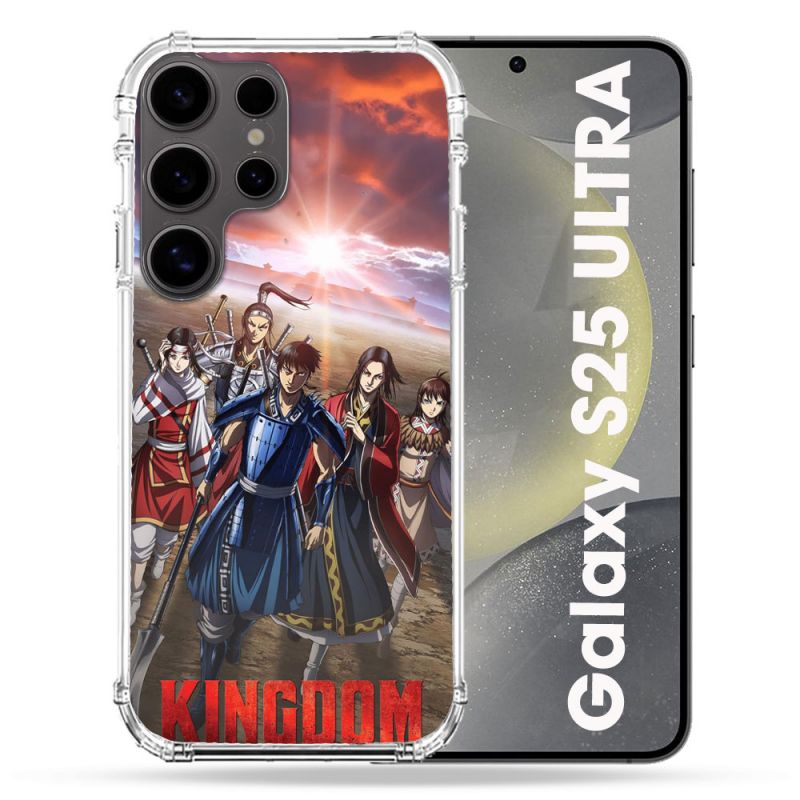 Coque Renforcée Pour Samsung Galaxy S25 ULTRA Manga Kingdom Affiche