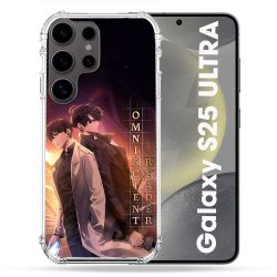 Coque Renforcée Pour Samsung Galaxy S25 ULTRA Manga Lecteur Omniscient Affiche