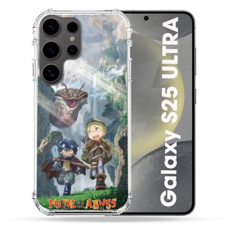 Coque Renforcée Pour Samsung Galaxy S25 ULTRA Manga Made In Abyss Affiche