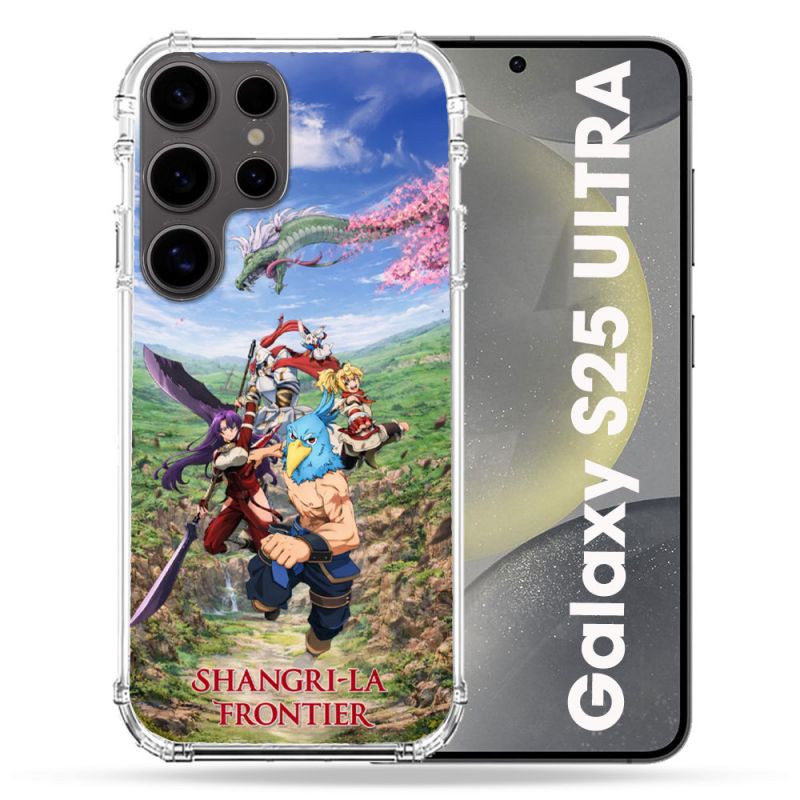 Coque Renforcée Pour Samsung Galaxy S25 ULTRA Manga Shangri La Frontier Affiche