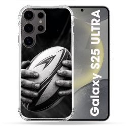 Coque Renforcée Pour Samsung Galaxy S25 ULTRA Sport Rugby Ballon Moderne