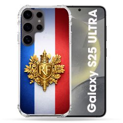 Coque Renforcée Pour Samsung Galaxy S25 ULTRA Voyage Drapeau France