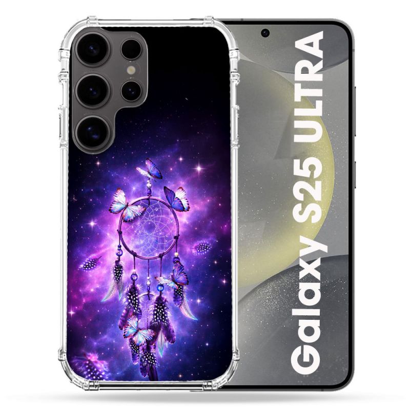 Coque Renforcée Pour Samsung Galaxy S25 ULTRA Zen Attrape Reve Papillon 2026