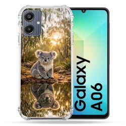 Coque Renforcée Pour Samsung Galaxy A06 Animal Koala Reflet