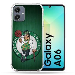 Coque Renforcée Pour Samsung Galaxy A06 Basket Boston Celtics