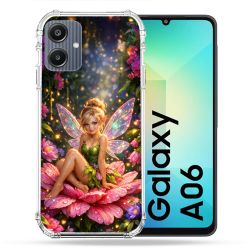 Coque Renforcée Pour Samsung Galaxy A06 Fantastique Fee Fleur
