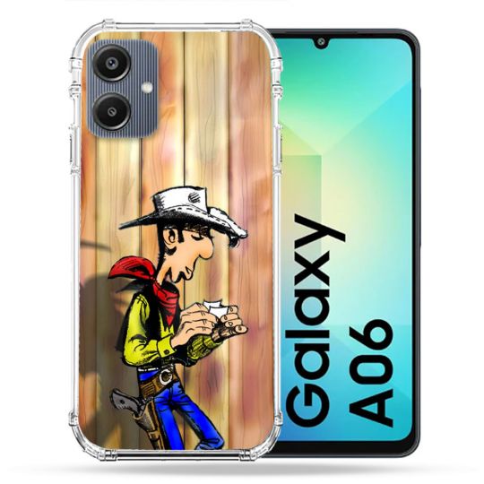Coque Renforcée Pour Samsung Galaxy A06 Lucky Luke