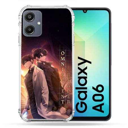 Coque Renforcée Pour Samsung Galaxy A06 Manga Lecteur Omniscient Affiche