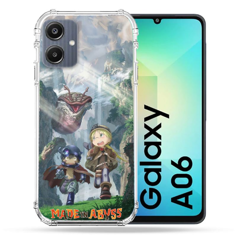 Coque Renforcée Pour Samsung Galaxy A06 Manga Made In Abyss Affiche