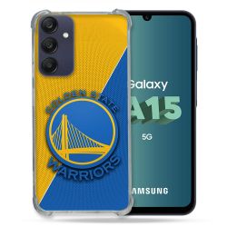 Coque Renforcée Pour Samsung Galaxy A15 4G / 5G Basket Golden State Warriors