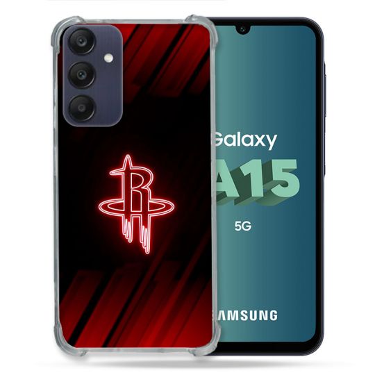Coque Renforcée Pour Samsung Galaxy A15 4G / 5G Basket Houston Rockets