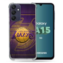 Coque Renforcée Pour Samsung Galaxy A15 4G / 5G Basket Los Angeles Lakers