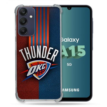 Coque Renforcée Pour Samsung Galaxy A15 4G / 5G Basket Oklahoma City Thunder