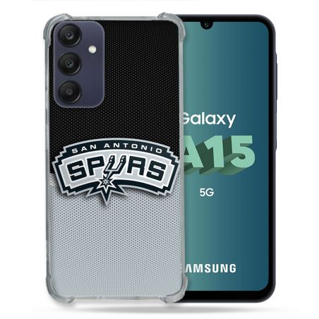 Coque Renforcée Pour Samsung Galaxy A15 4G / 5G Basket San Antonio Spurs
