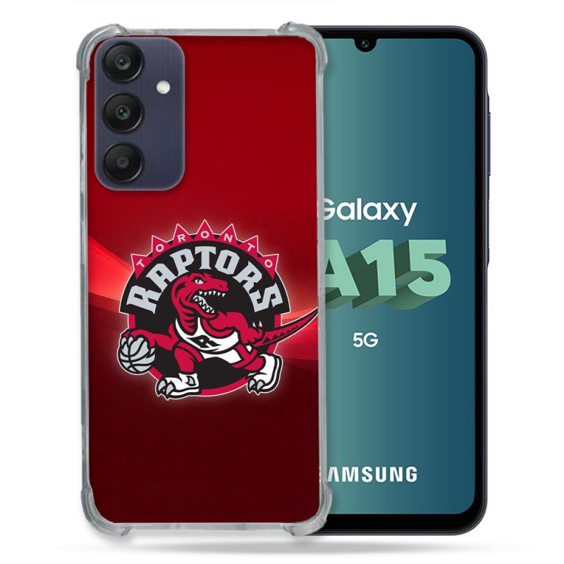 Coque Renforcée Pour Samsung Galaxy A15 4G / 5G Basket Toronto Raptors