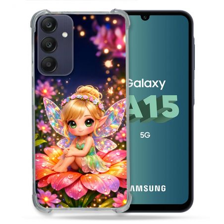 Coque Renforcée Pour Samsung Galaxy A15 4G / 5G Fantastique Fee Kawaii