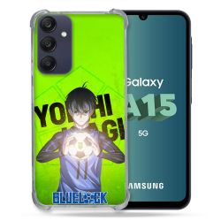 Coque Renforcée Pour Samsung Galaxy A15 4G / 5G Manga Blue Lock Yoichi Isagi