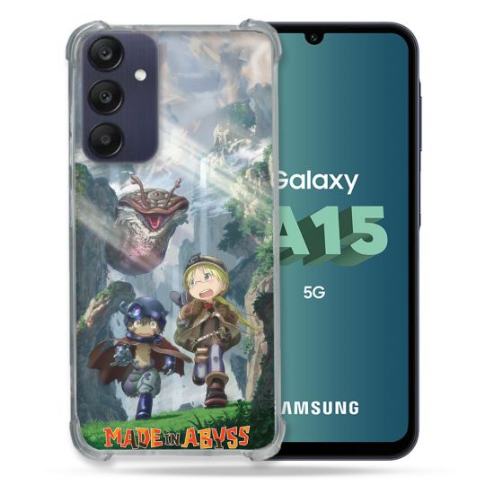 Coque Renforcée Pour Samsung Galaxy A15 4G / 5G Manga Made In Abyss Affiche