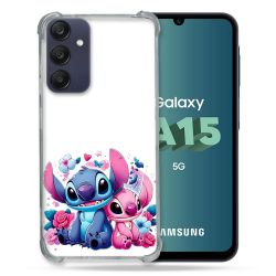 Coque Renforcée Pour Samsung Galaxy A15 4G / 5G Stitch Love