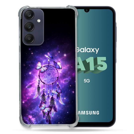 Coque Renforcée Pour Samsung Galaxy A15 4G / 5G Zen Attrape Reve Papillon 2026