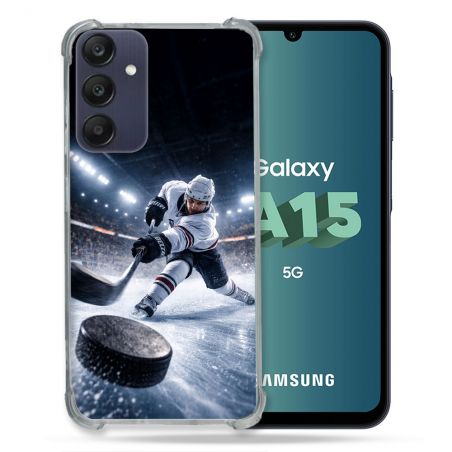 Coque Renforcée Pour Samsung Galaxy A15 4G / 5G Sport Hockey sur Glace