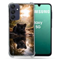 Coque Renforcée Pour Samsung Galaxy A16 5G Animal Panthère Reflet