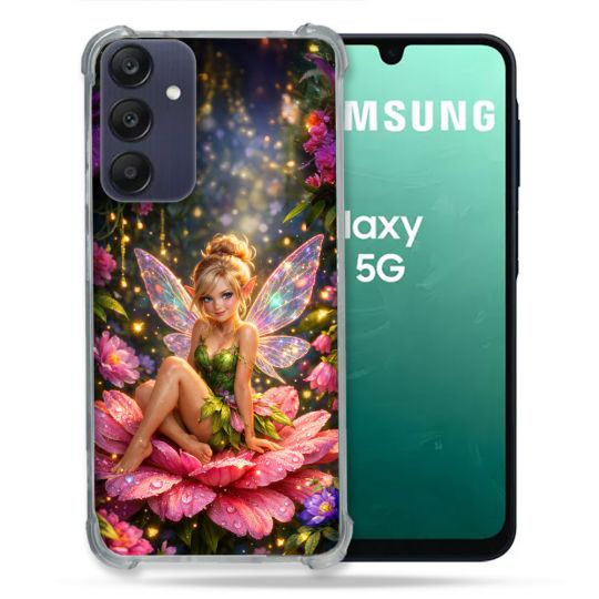 Coque Renforcée Pour Samsung Galaxy A16 5G Fantastique Fee Fleur
