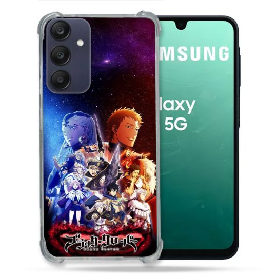 Coque Renforcée Pour Samsung Galaxy A16 5G Manga Black Clover Affiche