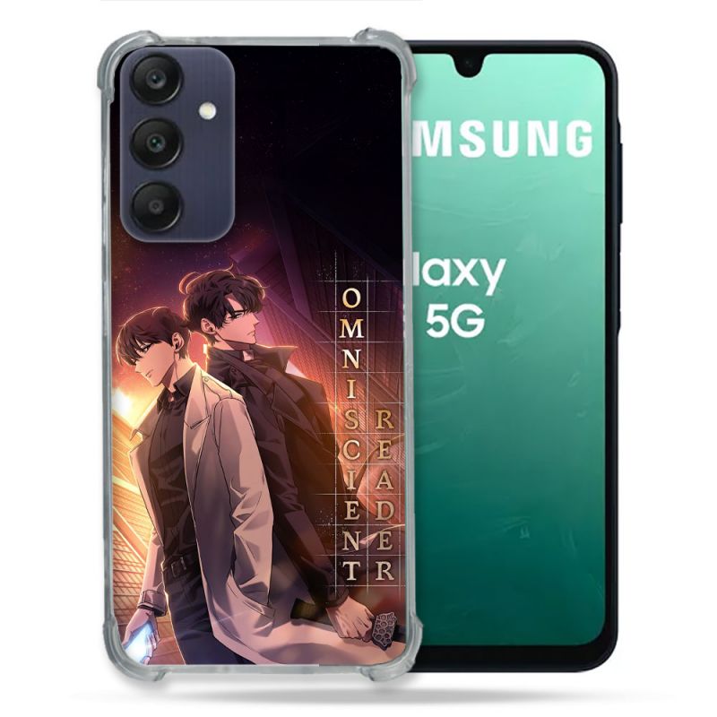 Coque Renforcée Pour Samsung Galaxy A16 5G Manga Lecteur Omniscient Affiche