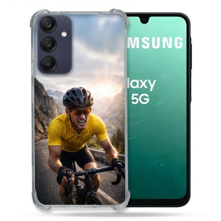 Coque Renforcée Pour Samsung Galaxy A16 5G Sport Cyclisme Maillot Jaune