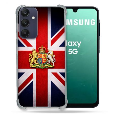 Coque Renforcée Pour Samsung Galaxy A16 5G Voyage Drapeau Grande Bretagne UK